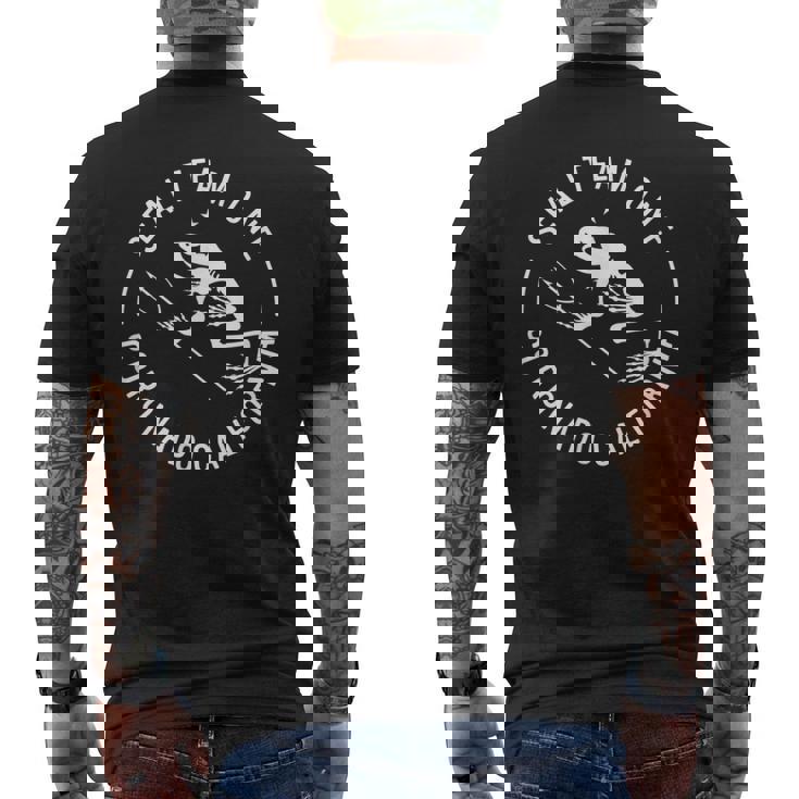 ネイビーシールtシャツ チームワン メンズTシャツ バックプリント