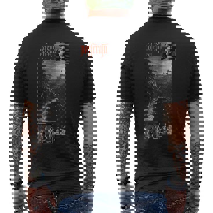 ノスフェラトゥ城 メンズTシャツ バックプリント