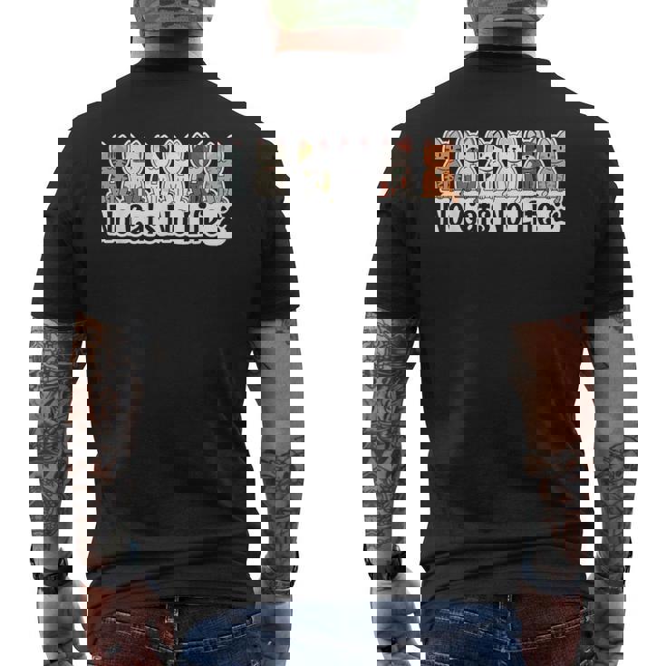 ノーキャットノーライフ 猫好き ねこ好き ネコ好き 猫の飼い主 おもしろ 可愛い ねこ ネコ 猫 メンズTシャツ バックプリント