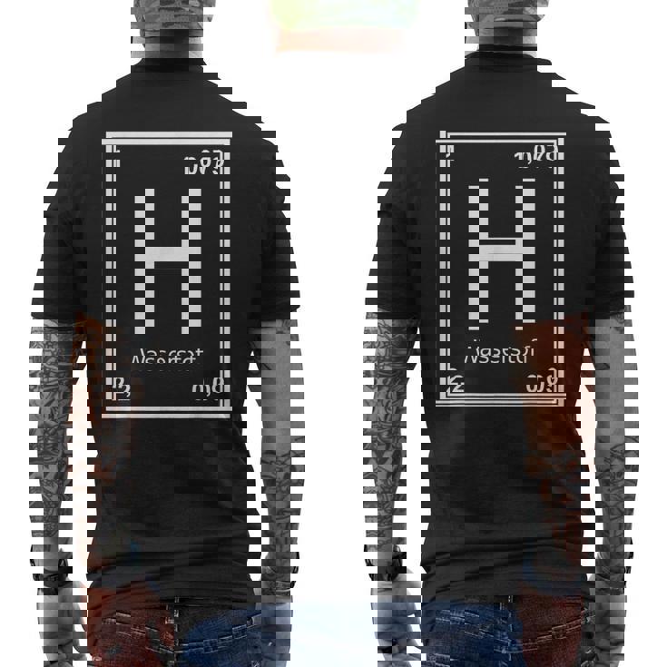 ハイドロゲンシンボルコスチューム メンズTシャツ バックプリント