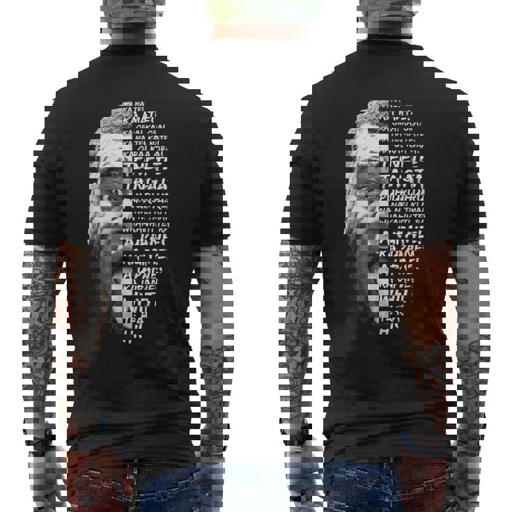 ハカニュージーランドブラックマオリ族ユニフォームグッズラグビー メンズTシャツ バックプリント