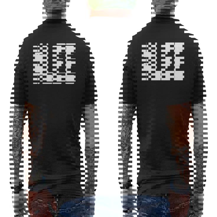 ハッシュタグ Lee ネームシャツ Lee 長袖tシャツ メンズTシャツ バックプリント