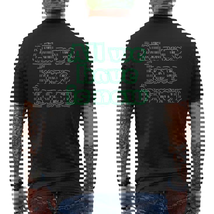 ハッピーライフマキシムナウ メンズTシャツ バックプリント