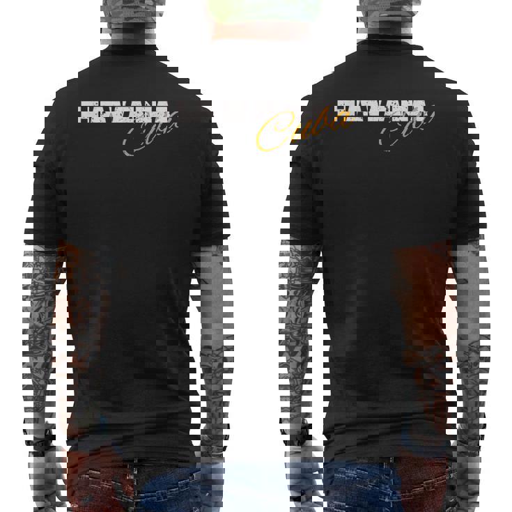 ハバナ キューバ 1514 レトロ キューバ プライド ヴィンテージ 70 年代 80 年代 メンズTシャツ バックプリント