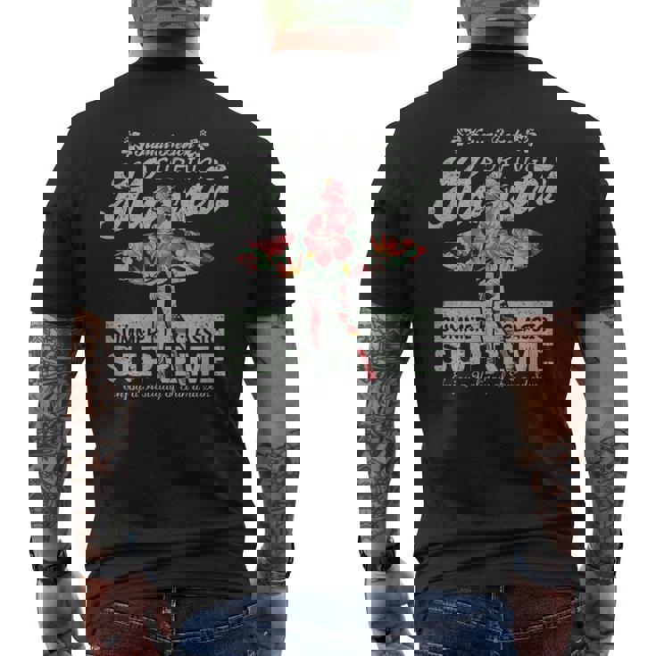 ハワイレトロ シュプリーム カウアイ サーフィン クラシック メンズTシャツ バックプリント