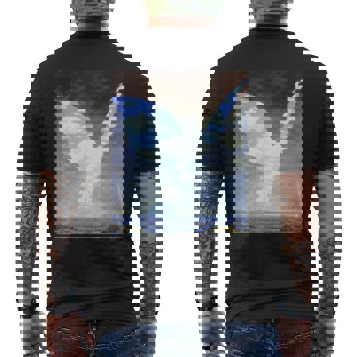 ハンサムシャツ メンズTシャツ バックプリント