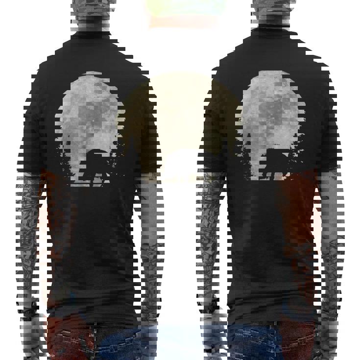 ハンティングtシャツ メンズ 猪ギフト ハンティング メンズ メンズTシャツ バックプリント