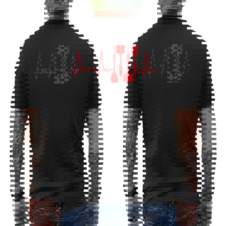 ハートビートダーツ メンズTシャツ バックプリント