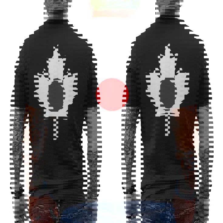 ハーフカナディアンジャパニーズ メンズTシャツ バックプリント