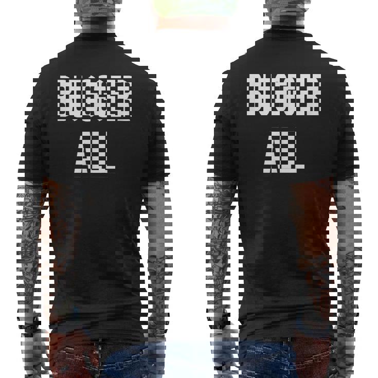 バガー 全て メンズTシャツ バックプリント