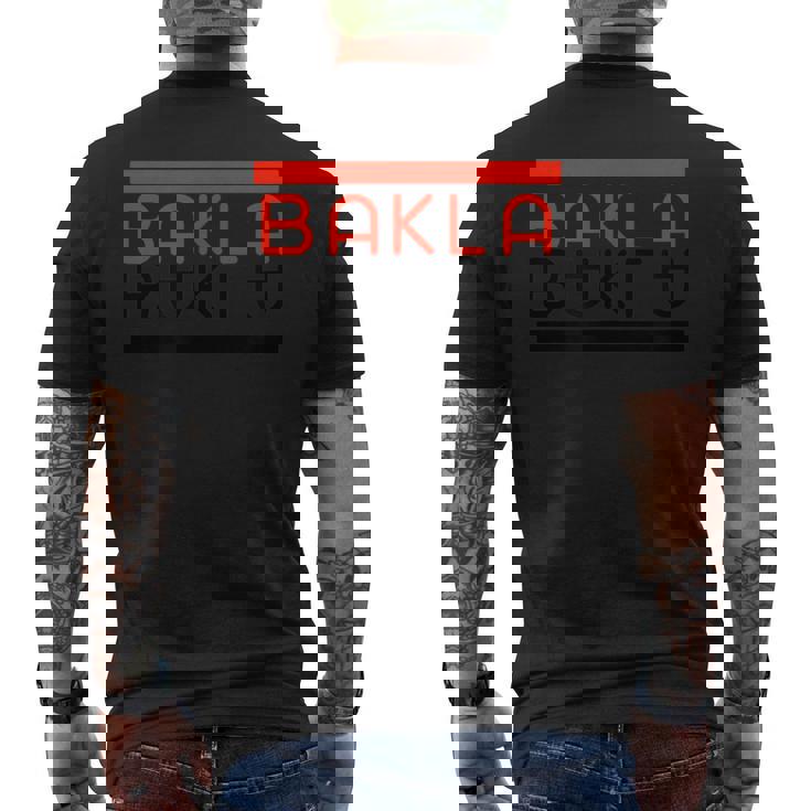 バクラアコ メンズTシャツ バックプリント