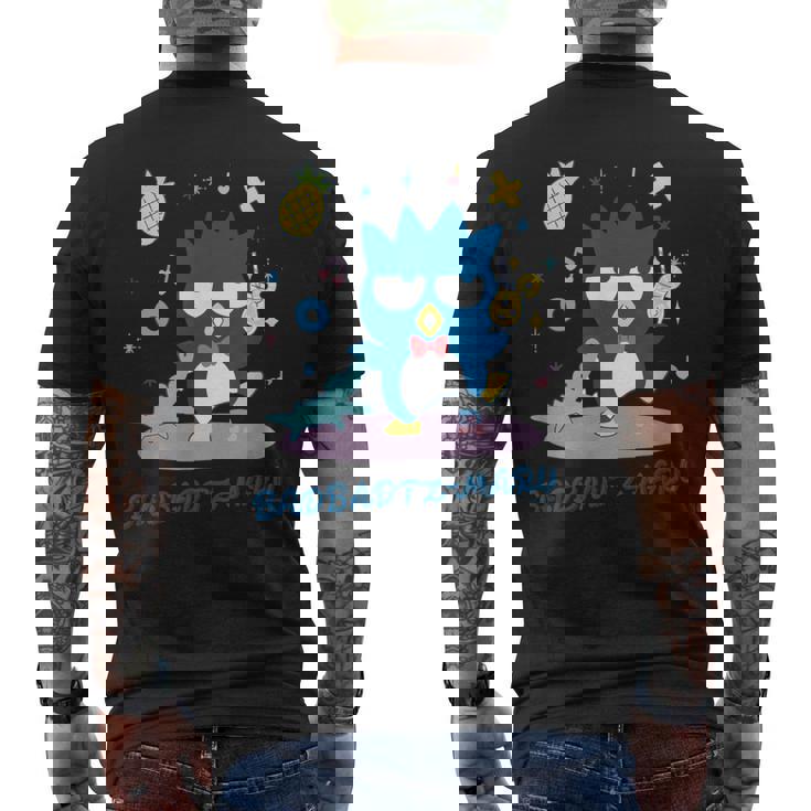 バッドばつ丸 かんぱい 【バレンタインギフトにおすすめ！】 メンズTシャツ バックプリント