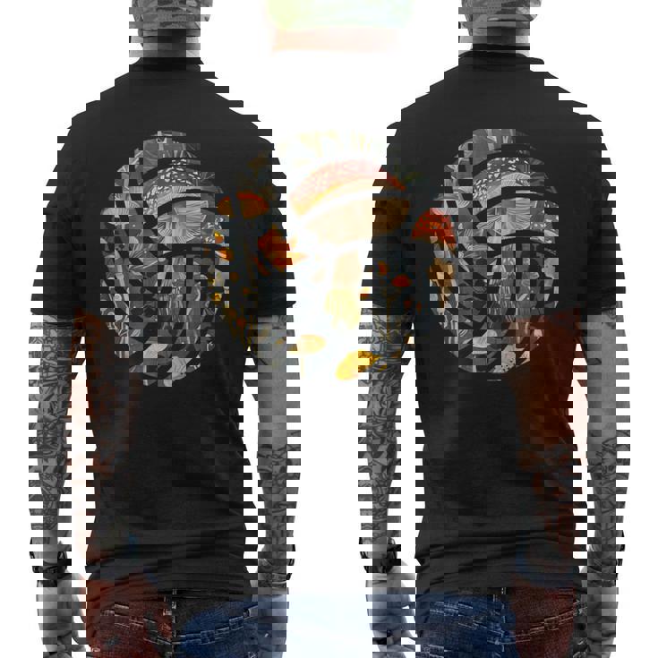 バレーボールのシルエット美学 コタジェコア メンズTシャツ バックプリント