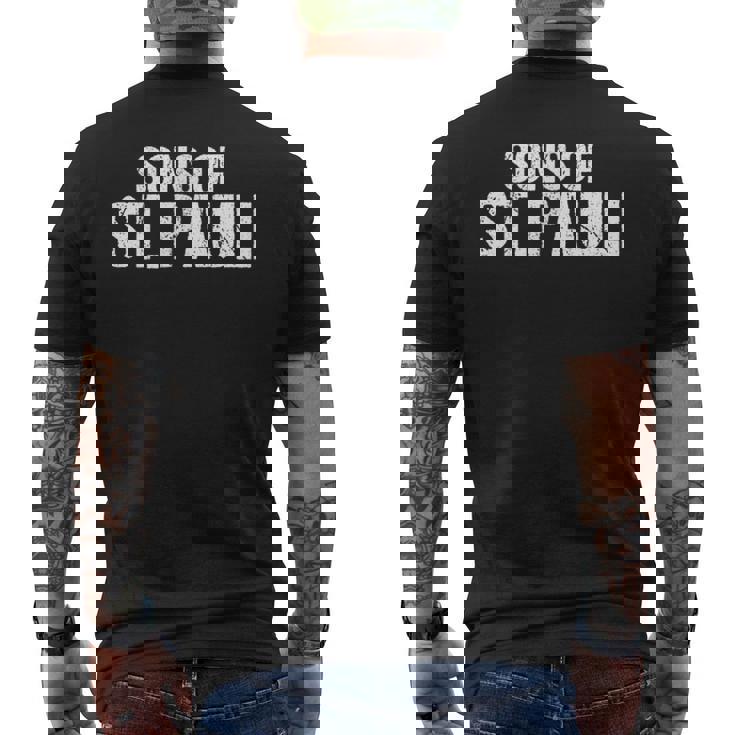 パウリ パウリアン サンパウリの息子 ハンブルク ザンクトパウリ メンズTシャツ バックプリント