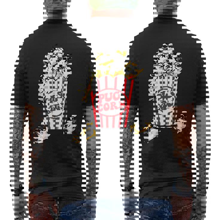 パグコーン メンズTシャツ バックプリント