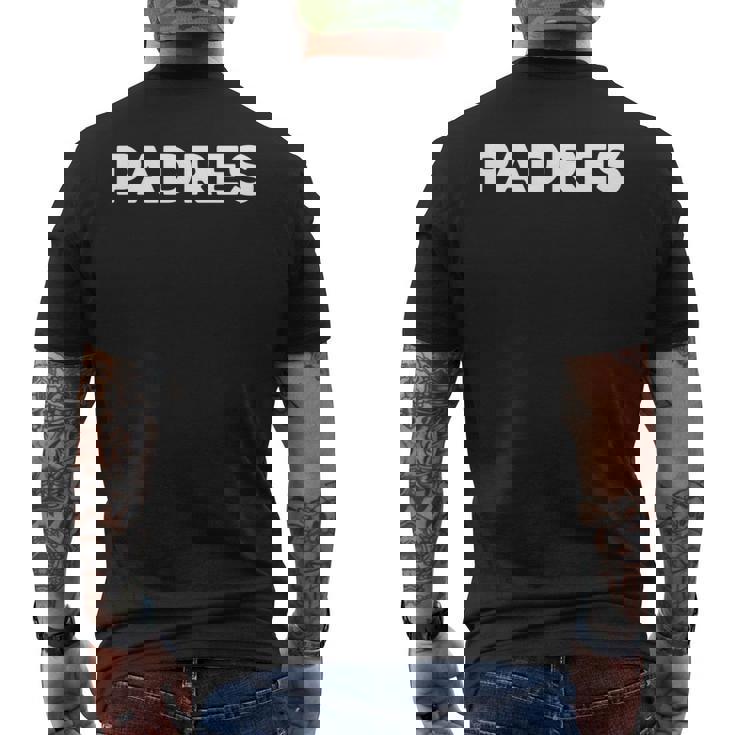 パドレス 長袖tシャツ メンズTシャツ バックプリント