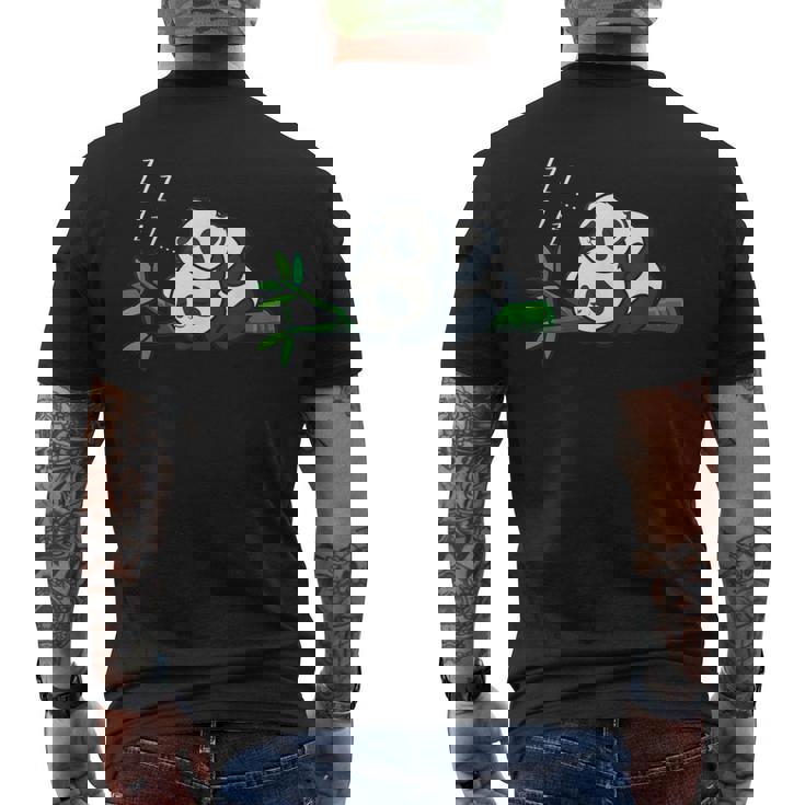 パンダシャツ メンズ レディース キッズ パンダ 恋人 ギフト パンダ パンダ メンズTシャツ バックプリント