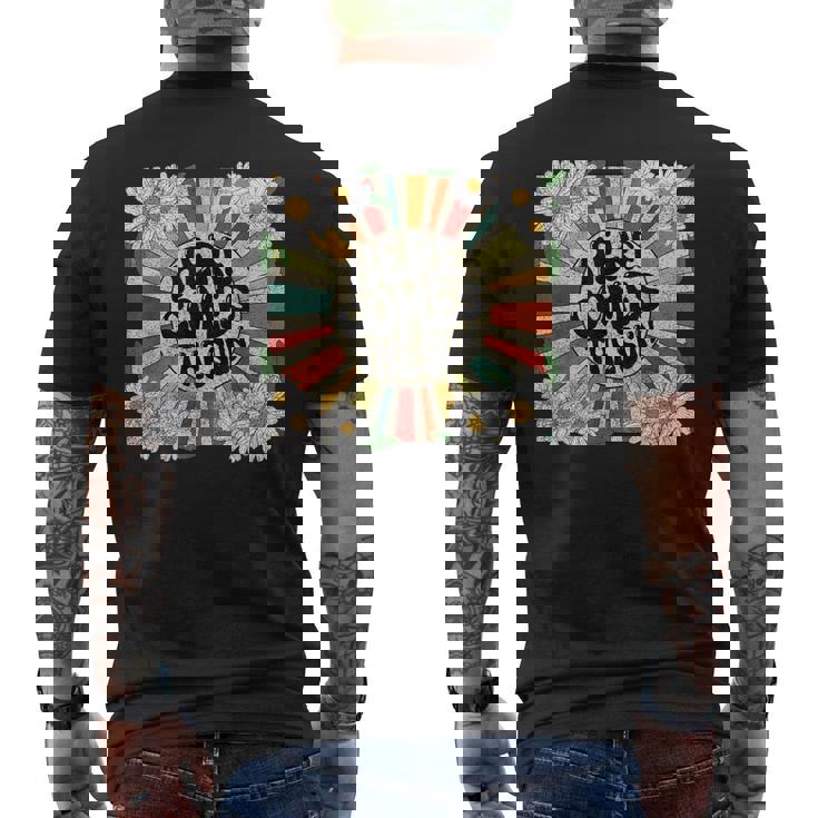 ヒア・カムズ・ザ・サン メンズTシャツ バックプリント