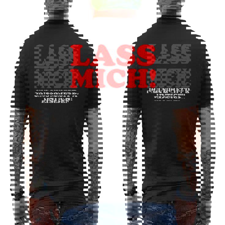 ヒステリック・ラス・ミッキー 今は入らない。 メンズTシャツ バックプリント