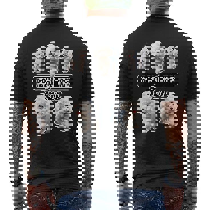 ビション・フリーゼ クルー メンズTシャツ バックプリント