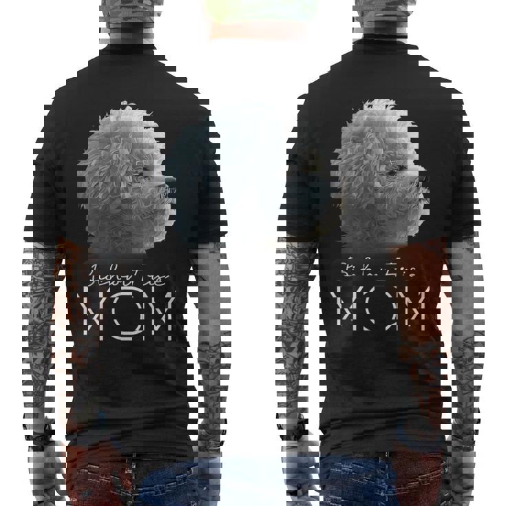 ビション・フリーゼ ママ メンズTシャツ バックプリント