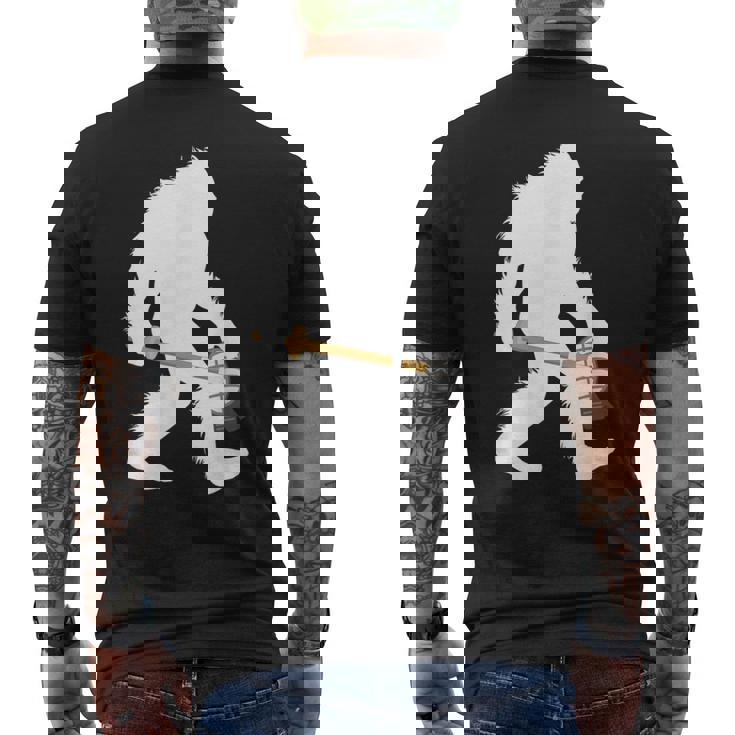 ビッグフット 剣道武道サスカッチ 日本忍井 メンズTシャツ バックプリント