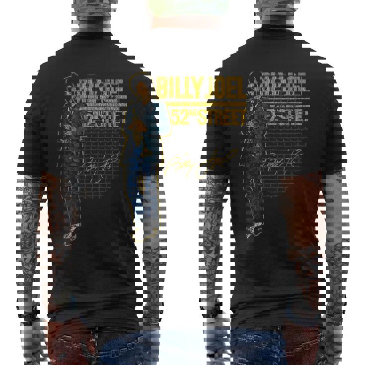 ビリー・ジョエル 56Thtreet Bricks メンズTシャツ バックプリント