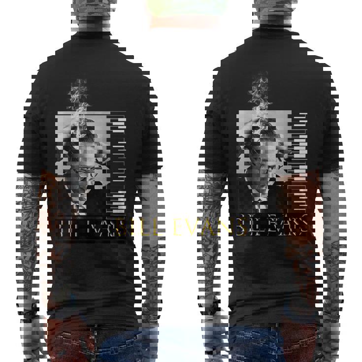 ビルエバンス_001 メンズTシャツ バックプリント