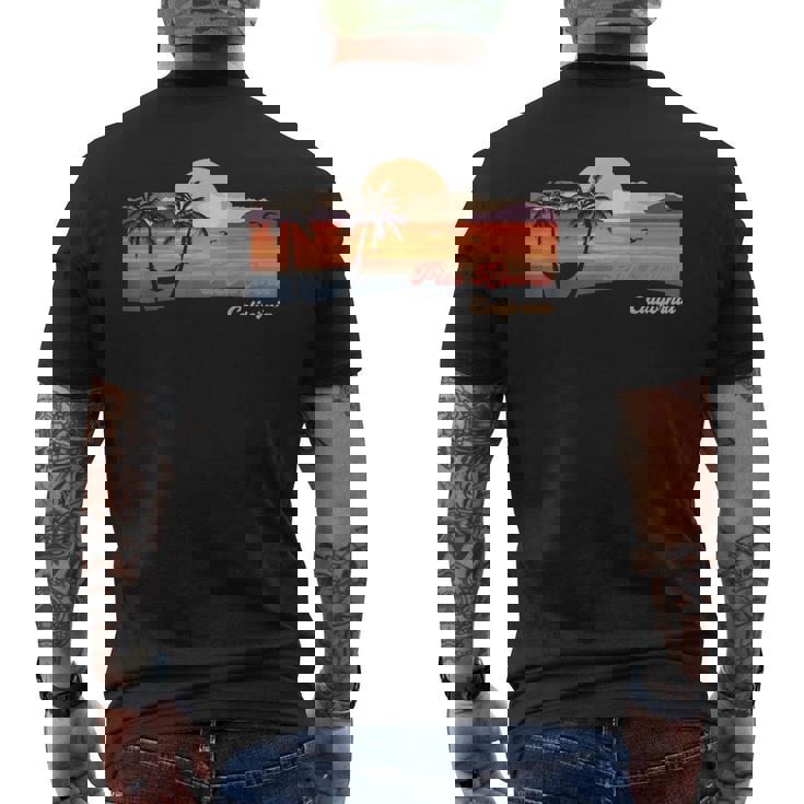 ビンテージ ピコ リベラ カリフォルニア ビーチ メンズTシャツ バックプリント