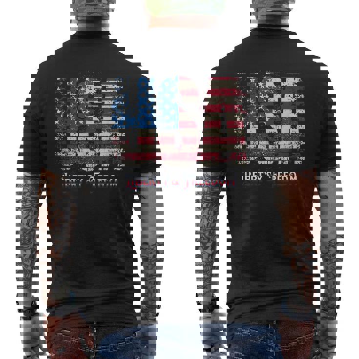 ビンテージ 愛国心あふれるアメリカ国旗 Usa メンズ レディース キッズ ギフト メンズTシャツ バックプリント