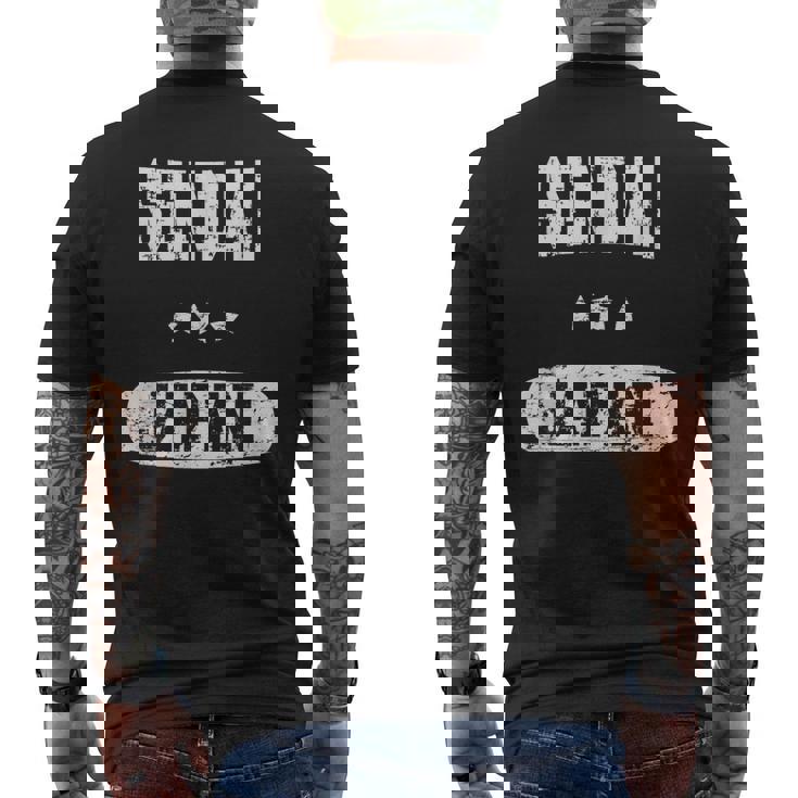 ビンテージ仙台 日本 メンズTシャツ バックプリント