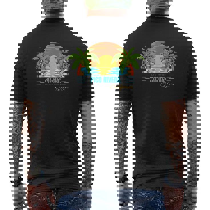 ピコ・リベラ カリフォルニア メンズTシャツ バックプリント