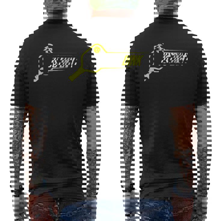 ピックルボールシャツ、 Just Dink It Pickleball メンズ レディース メンズTシャツ バックプリント