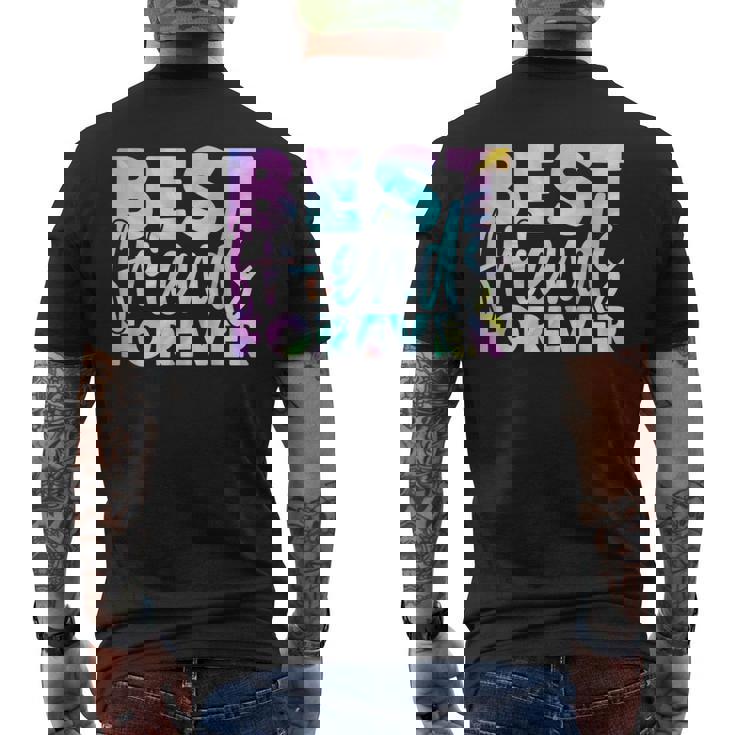 ファニータイダイ ベストフレンド マッチング Bestiequad Bff Cousins メンズTシャツ バックプリント