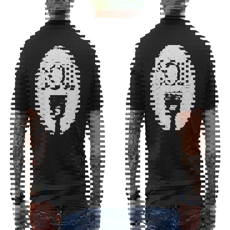 ファンクアウトフィット 音楽愛好家のためのヴィンテージ70年代コスチューム メンズTシャツ バックプリント