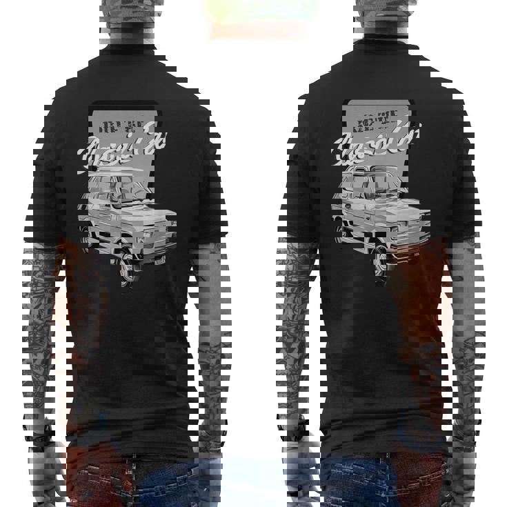 フィアット 126 メンズTシャツ バックプリント