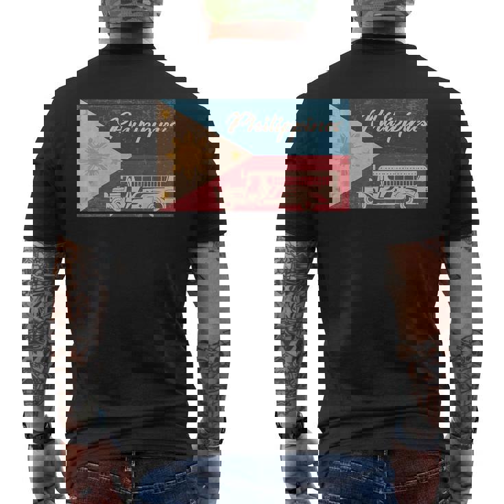 フィリピン ジープニー ディスコ セブ スービック アンヘレス パームス マニラ パラワン ギフト お土産 メンズTシャツ バックプリント