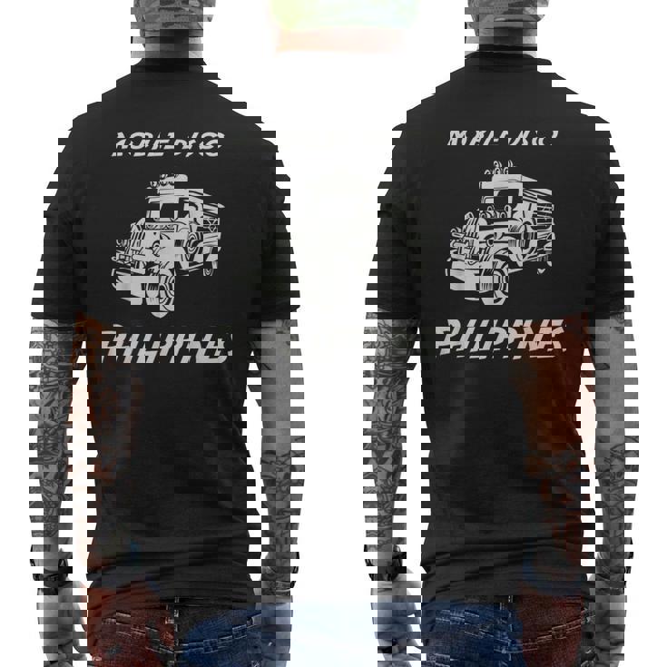 フィリピン ジープニー ディスコ セブ スービック アンヘレス パームス マニラ お土産 パラワン ギフト メンズTシャツ バックプリント