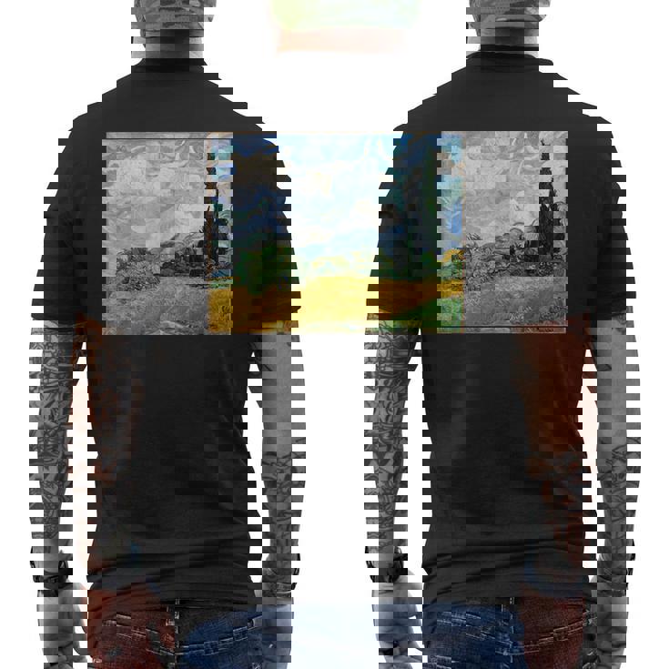 フィンセントファンゴッホ メンズTシャツ バックプリント