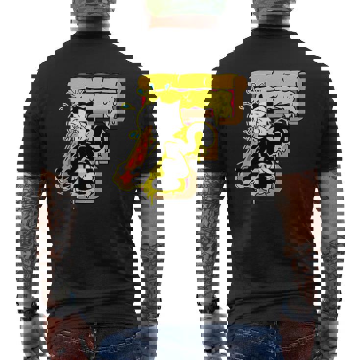 フェリックス・ザ・キャット・クールエスト・キャット・アラウンド メンズTシャツ バックプリント