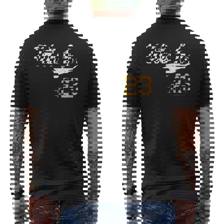 フェルナンド・タティスjrヴィンテージゲームデー メンズTシャツ バックプリント