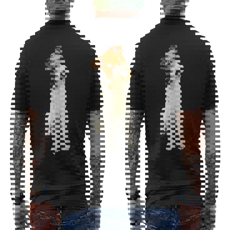 フォックステリアワイヤー メンズTシャツ バックプリント