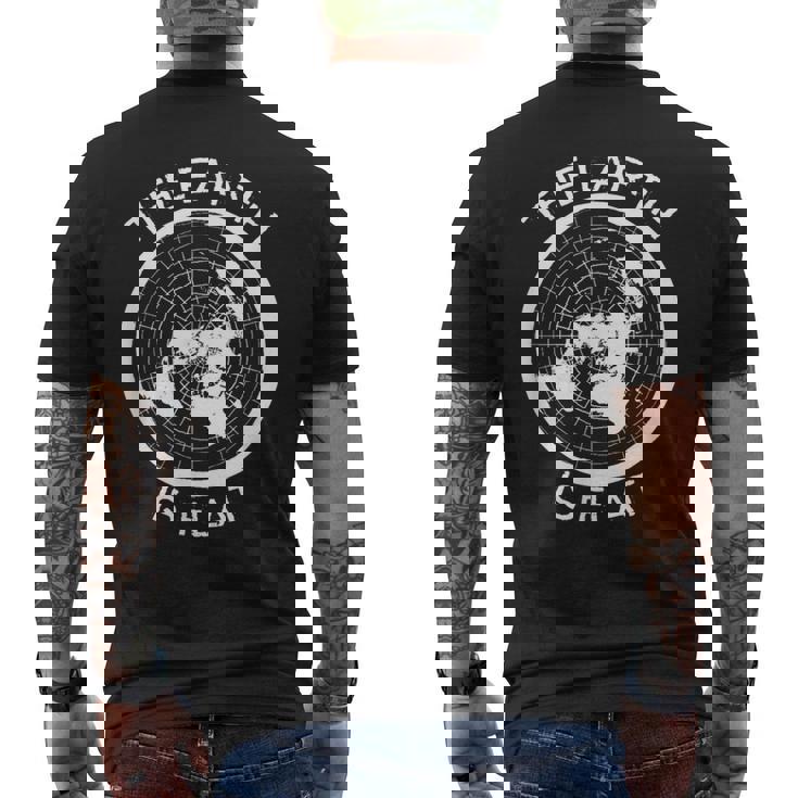 フラットアース メンズTシャツ バックプリント