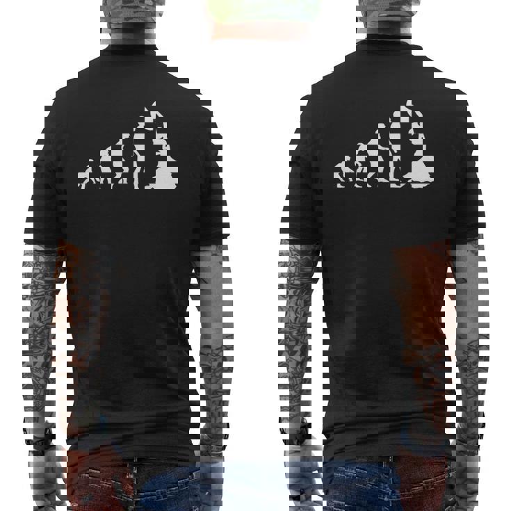 フラメンコダンス エボリューション スペイン メンズTシャツ バックプリント