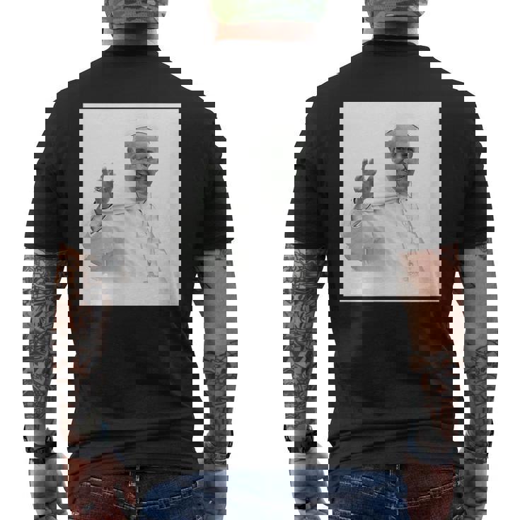 フランシスコ教皇 メンズTシャツ バックプリント