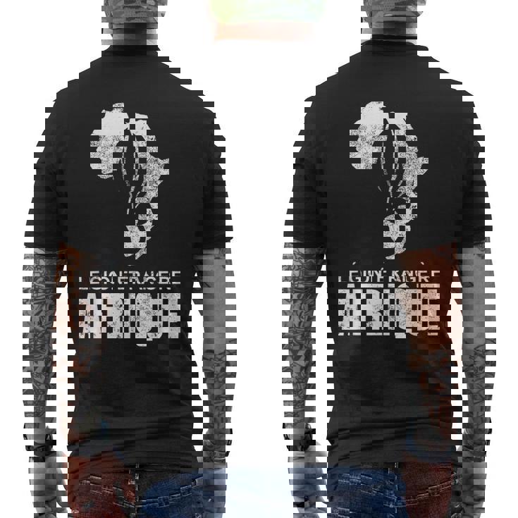 フランス外国人軍団tシャツ Legion Etrangere Afrique メンズTシャツ バックプリント