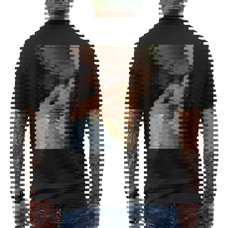 フランチェスコ・ヘイズによるキス メンズTシャツ バックプリント