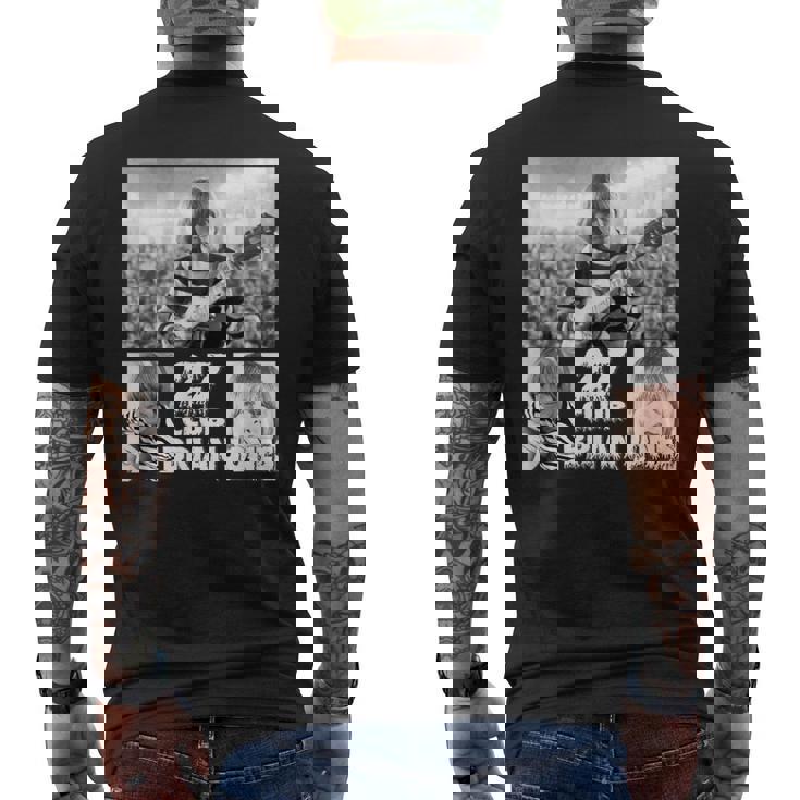 ブライアンジョーンズ_001 メンズTシャツ バックプリント