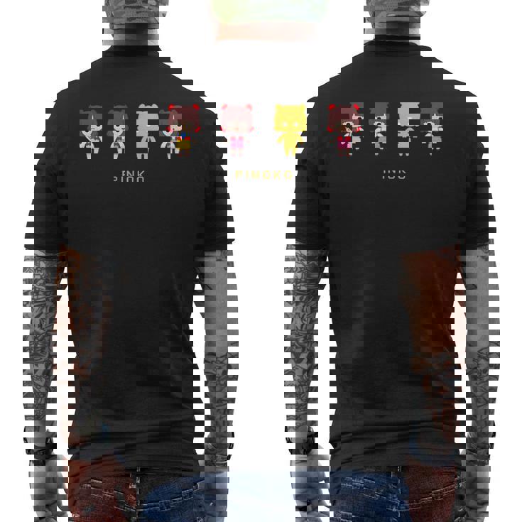 ブラック・ジャック フィギュア風 （ピノコ） Ctezuka Productions メンズTシャツ バックプリント