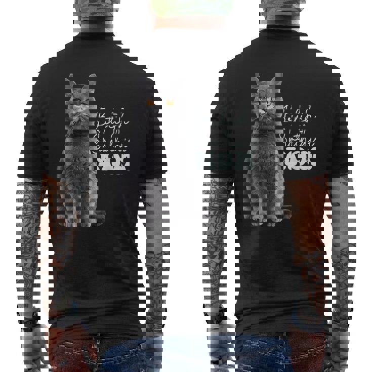 ブリティッシュショートヘア イギリス メンズTシャツ バックプリント